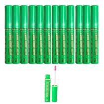 Kit 12 Batom Líquido Mágico BF10152 Verde 4Ml - BellaFemme
