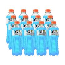 KIT 12 Bebida Isotônico Gatorade Zero Frutas Silvestres/Blue