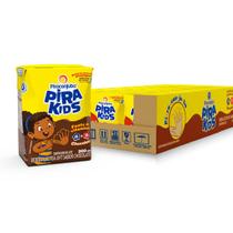 Kit 12 Bebida Láctea Pirakids Chocolate 200ml