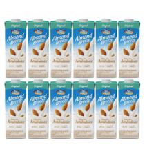 Kit 12 Bebida Vegetal de Amendoas Almond Breeze Original 1L