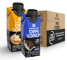 Kit 12 Bebidas Láctea 2 Sabores Cookies e Banoffee 23g de Proteína 250ml Piracanjuba