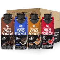 Kit 12 Bebidas Láctea Zero Lactose ProForce 4 Sabores 23g 250ml Piracanjuba.