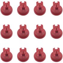 Kit 12 Bicos Leque para Pulverizadores Vermelho Guarany Kit 12 Bicos Leque para Pulverizadores Vermelho Guarany