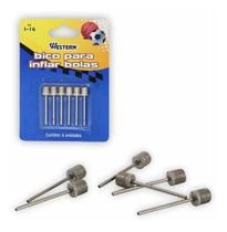 Kit 12 Bicos para Encher Bolas de Futebol Basquete Vôlei