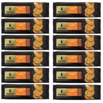Kit 12 Biscoito Snack De Arroz Kalassi Sabor Paprika 100 Gr