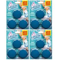 Kit 12 Blocos Sanitário Triplo para Caixa Acoplada 45g Azul - Marine Nova Frescor