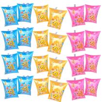 kit 12 boia de braço infantil inflavel proteção para piscina crianças bebê 0 a 3 anos menino menina
