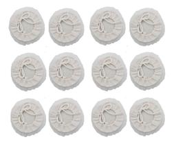 Kit 12 Boina De Lã De Carneiro Para Polimento Automotivo Disco 5 Pro P.a.g