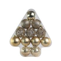 Kit 12 Bolas Enfeite Para Arvore de Natal 6cm Decoracao Natalina Premium