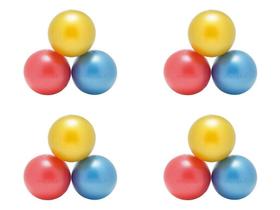 Kit 12 Bolas Overball Softgym Gymnic Italiana 23cm Produto Original Kit 12 Bolas Overball Softgym Gymnic Italiana 23cm Produto Original