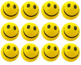 Kit 12 Bolinhas Bola Carinhas Massageador Fisioterapia Kit 12 Bolinhas Bola Carinhas Massageador Fisioterapia