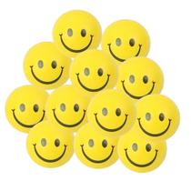 Kit 12 Bolinhas Emoji Anti Stress Apertar Macia Fisioterapia