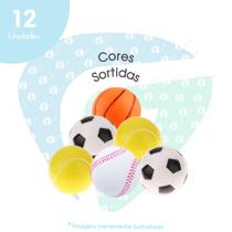 Kit 12 Bolinhas Espuma Anti Stress Apertar Fisioterapia