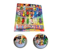 Kit 12 Bonecos Stumble Guys Action Figure Brinquedos Infantis Personagens Colecionáveis