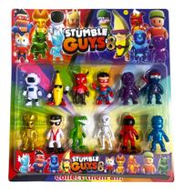 Kit 12 Bonecos Stumble Guys Cartelado