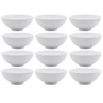Kit 12 Bowls de Melamina 12,5x5cm Cumbuca Pequena Potinho para Sobremesa Frutas Kit 12 Bowls de Melamina 12,5x5cm Cumbuca Pequena Potinho para Sobremesa Frutas