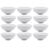 Kit 12 Bowls de Melamina 12,5x5cm Cumbuca Pequena Potinho para Sobremesa Frutas Kit 12 Bowls de Melamina 12,5x5cm Cumbuca Pequena Potinho para Sobremesa Frutas