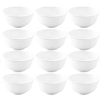 Kit 12 Bowls Melamina 150ml Branco Cumbuca Haus Tigela Fruta Cereais Serenata Hotel Kit 12 Bowls Melamina 150ml Branco Cumbuca Haus Tigela Fruta Cereais Serenata Hotel