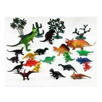 Kit 12 Brinquedo Dino - Mini Dinossauros Jurassic Park
