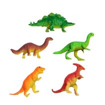 Kit 12 Brinquedos Infantis Dinossauro Sortidos Lembrancinha de Festa Presente Polibrinq