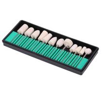 Kit 12 Brocas de Cerâmica Profissionais Lixas Lixadeiras Elétrica Unha