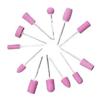 Kit 12 Brocas Profissionais Lixas Lixadeiras Elétrica Unha Kit 12 Brocas Profissionais Lixas Lixadeiras Elétrica Unha