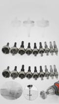 Kit 12 Brocas Serra Copo Aço Inox 15-50mm Kit 12 Brocas Serra Copo Aço Inox 15-50mm