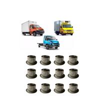 Kit 12 buchas feixe mola + jumelo - daily 3510/4912/35c14/55c16/5912/6012/7012/7013/70c16 93808935 k