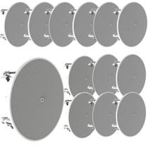 Kit 12 Caixa De Som Arandela Jbl De Teto Gesso Embutir 6co3r