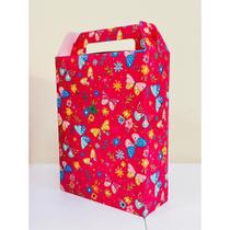 Kit 12 Caixa Para Presente Tam G 29x22x9 Com Desenho