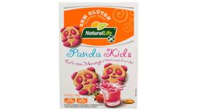 Kit 12 Caixas Biscoito Panda Kids Morango Sem Glúten Kodilar
