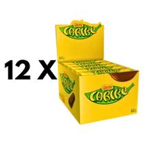 Kit 12 Caixas Chocolate Caribe Banana GAROTO 12cx C 30un Cada