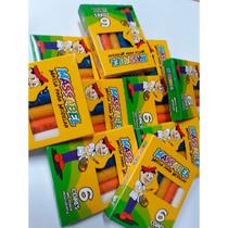 Kit 12 Caixas com 6 Cores 65g-massinha Modelar-liquidação
