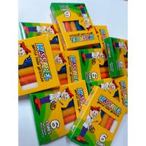 Kit 12 Caixas com 6 Cores 65g-massinha Modelar-liquidação Kit 12 Caixas com 6 Cores 65g-massinha Modelar-liquidação
