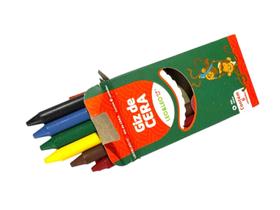 Kit 12 Caixas De Giz De Cera Escolar 6 Cores Com 72 Un Total Kit 12 Caixas De Giz De Cera Escolar 6 Cores Com 72 Un Total