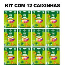 Kit 12 Caixas De Lapis De Cor Pequeno Leo E Leo 12 Unidades Kit 12 Caixas De Lapis De Cor Pequeno Leo E Leo 12 Unidades