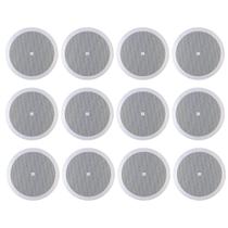 Kit 12 Caixas de Som Arandela JBL 6CO2R S/AT 50w - Branca Kit 12 Caixas de Som Arandela JBL 6CO2R S/AT 50w - Branca