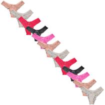 Kit 12 Calcinha Em Renda Fristyle Microfibra Tanga Fio Kit 12 Calcinha Em Renda Fristyle Microfibra Tanga Fio