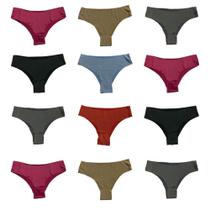 Kit 12 Calcinhas Atacado Tanga Fristyle Em Microfibra Sem Costura Adulto Kit 12 Calcinhas Atacado Tanga Fristyle Em Microfibra Sem Costura Adulto