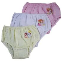 Kit 12 Calcinhas Bebê Infantil Estampadas 100% Algodão