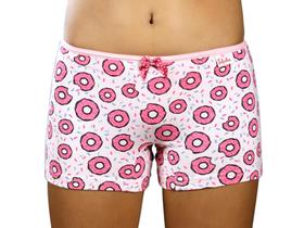 Kit 12 Calcinhas boxer Infantil 90% Algodão - Fofatex