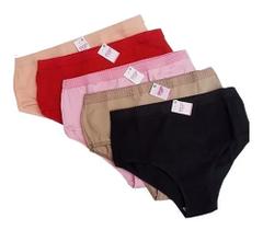 Kit 12 Calcinhas Senhora Calçola Com Cos Largo Algodão Vovó Tamanho G Kit 12 Calcinhas Senhora Calçola Com Cos Largo Algodão Vovó Tamanho G