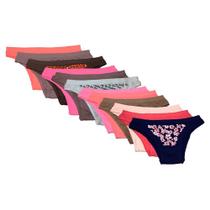 Kit 12 Calcinhas Sortidas Trifil Tecnologia Sem Costura