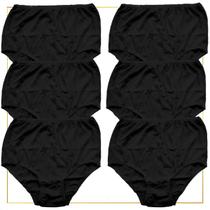 Kit 12 Calçolas Feminina 100% Algodão Lingerie Feminino Anti Alérgico e Anti bacteriano