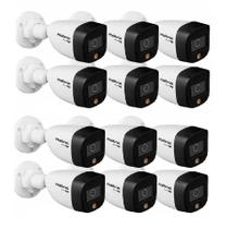 Kit 12 Câmeras Intelbras VHD 1220 B Full Color Alta Definição Full HD 1080p IR 20m Intelbras
