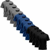 Kit 12 Camiseta Dryfit Sandrini Masculina Academia Caminhada Kit 12 Camiseta Dryfit Sandrini Masculina Academia Caminhada