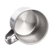 Kit 12 Caneca Inox Bebida Gelada Café Chá Drink 8cm 350ml