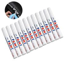 Kit 12 Caneta Marcador Permanente Tipo Posca Branca Cerâmica Metal Tecido Desenho Acrílica Brush Paint Kit 12 Caneta Marcador Permanente Tipo Posca Branca Cerâmica Metal Tecido Desenho Acrílica Brush Paint