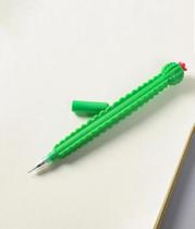 Kit 12 canetas formato de cacto fofas e divertidas barata