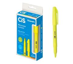 Kit 12 Canetas Marca Texto Lumini Amarelo Kit 12 Canetas Marca Texto Lumini Amarelo